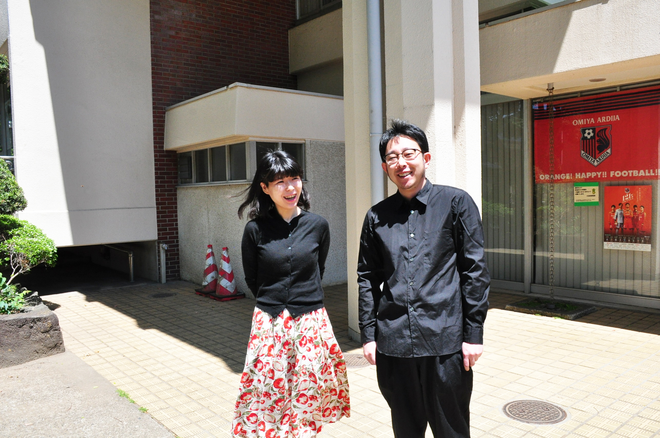 Toyama Director and Totsuka Curator